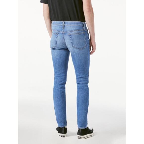 Frame Men's Skinny Jeans L’Homme Heistand Blue Denim Size 29 30x31.5 - Picture 2 of 7